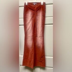 Urban Outfitters Red Boot Cut Pants